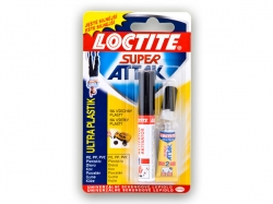 Loctite Super Attak All Plastics - 2 g + 4 ml